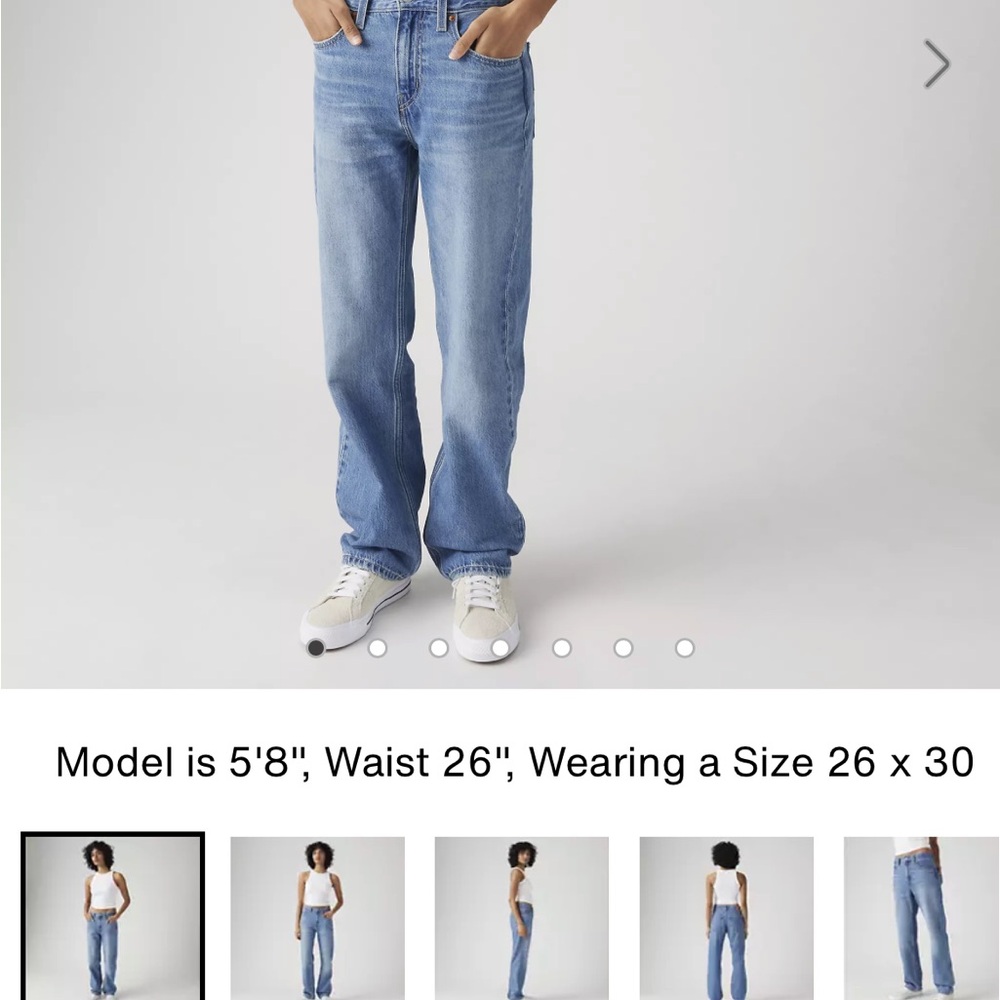 Levi’s Low Pro Lightweight Women’s Jeans